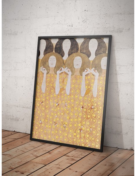 Beethoven Frieze (Section of) - Gustav Klimt