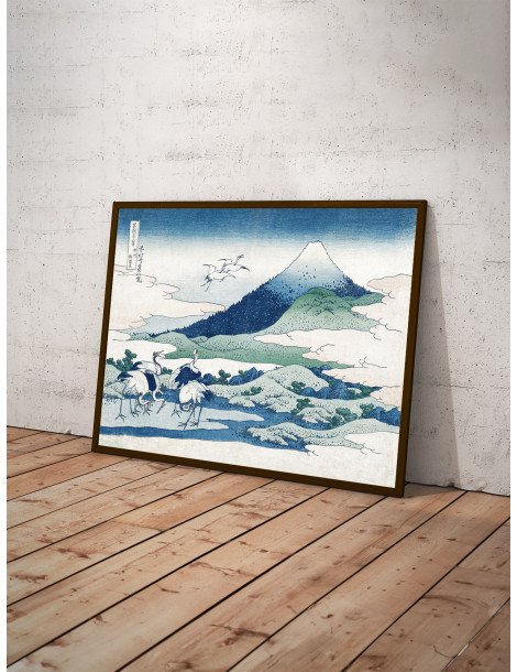 Umezawa Manor in Sagami Province - Katsushika Hokusai
