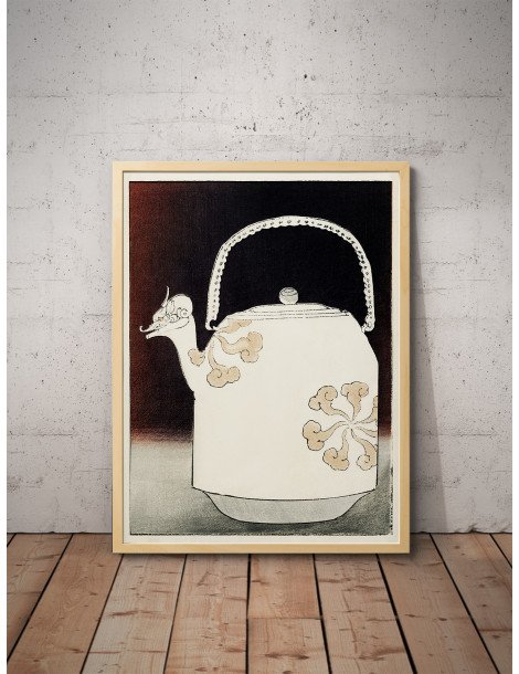 East Asian Kettle - Shin Bijutsukai Poster