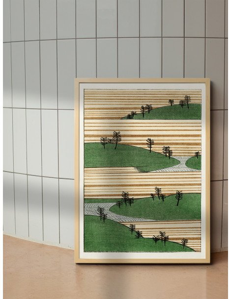 Landscape - Shin Bijutsukai Poster
