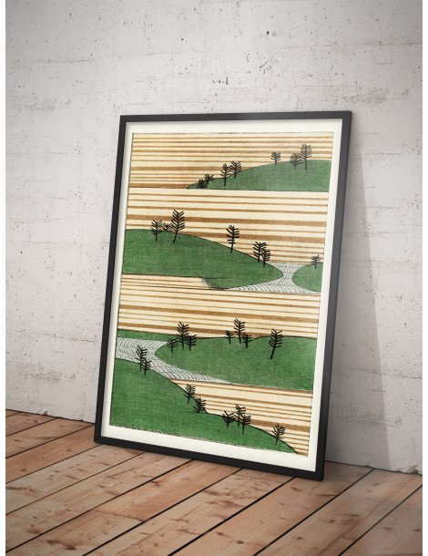 Landscape - Shin Bijutsukai Poster