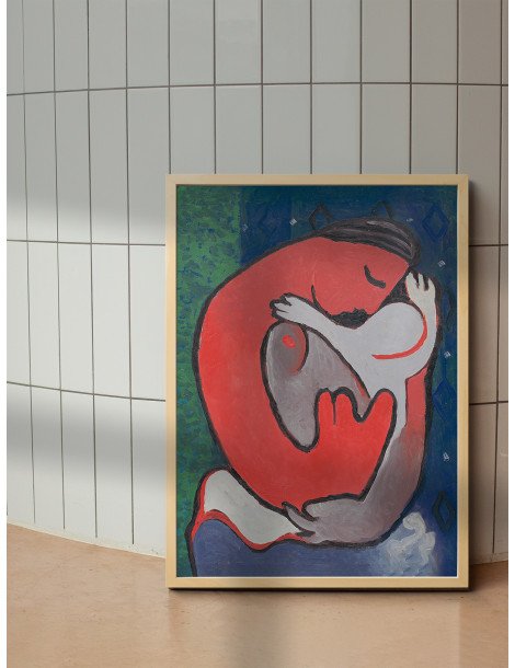 Mikuláš Galanda - Mother's embrace poster