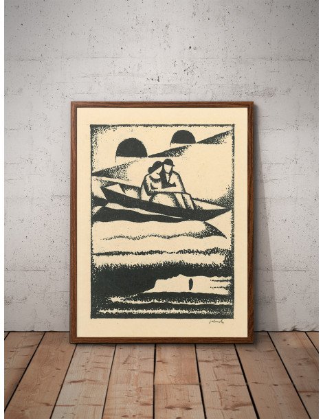 Mikuláš Galanda - On the river poster