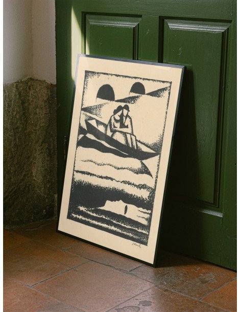 Mikuláš Galanda - On the river poster
