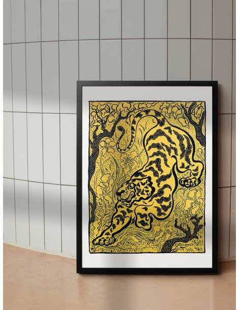 Tigre dans les jungles (Tiger in the Jungle) - Paul Ranson