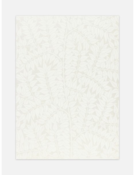 William Morris - Branch (Vit på vit) Poster