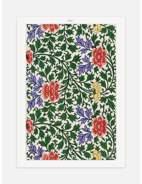 Blomsterdesign - No. IXIX Poster