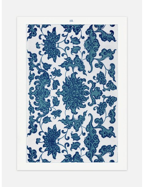 Blomsterdesign - No. IIII Poster