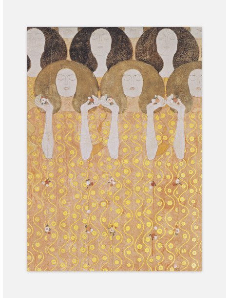 Beethoven Frieze (Section of) - Gustav Klimt