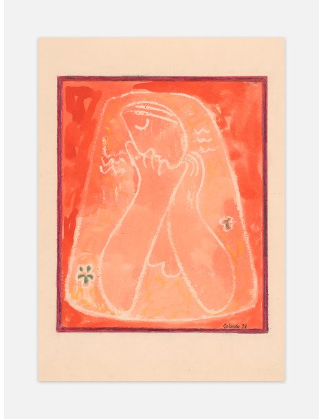 Thoughtful - Mikuláš Galanda Poster