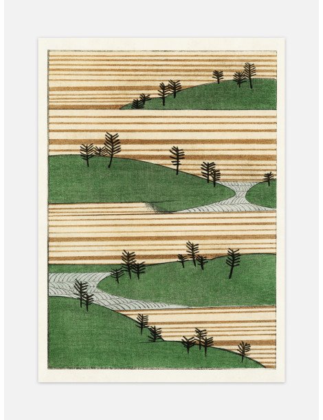 Landscape - Shin Bijutsukai Poster