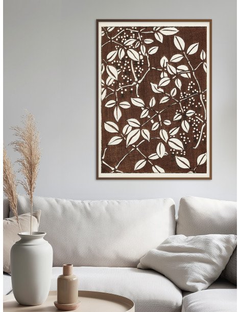 Leaf pattern - Shin Bijutsukai Poster