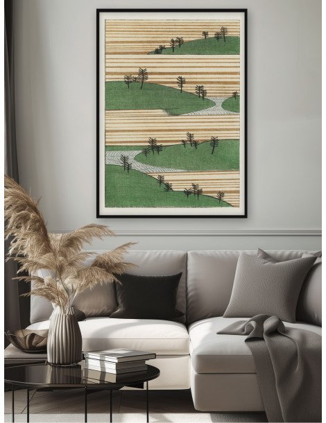 Landscape - Shin Bijutsukai Poster