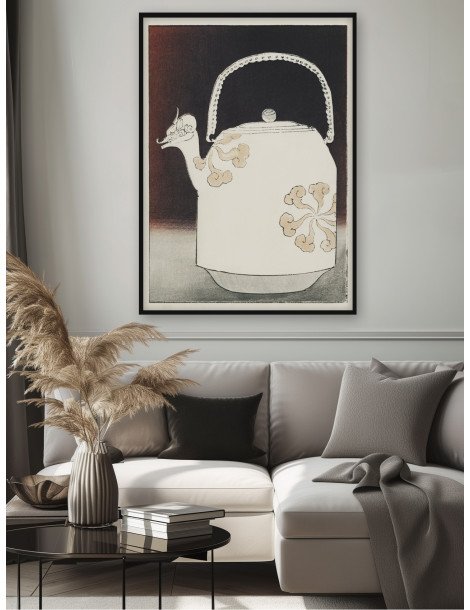 East Asian Kettle - Shin Bijutsukai Poster