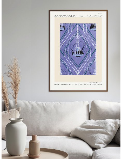 E.A. Séguy - Samarkande no. 10 Poster