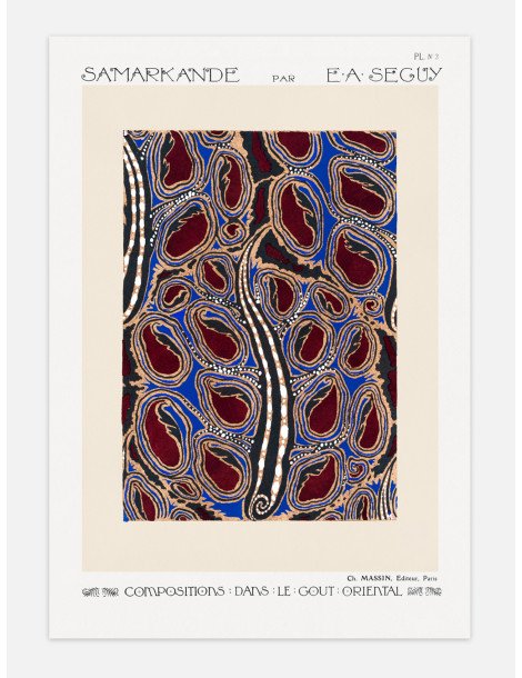 E.A. Séguy - Samarkande no. 3 Poster