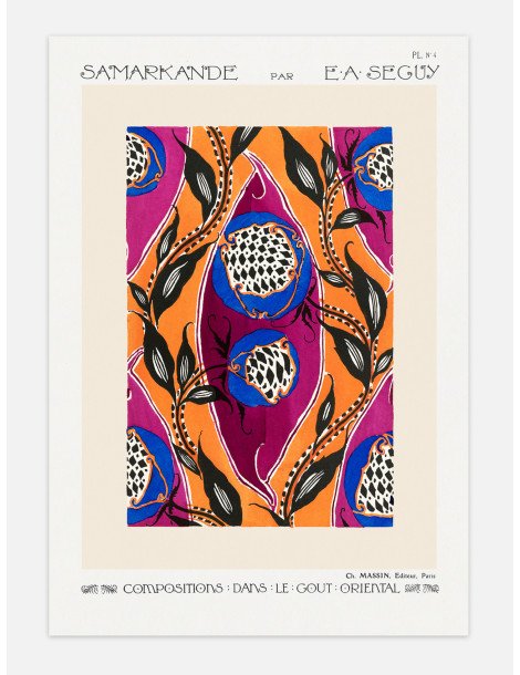E.A. Séguy - Samarkande no. 4 Poster