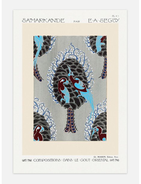 E.A. Séguy - Samarkande no. 7 Poster