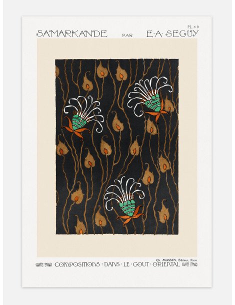 E.A. Séguy - Samarkande no. 9 Poster