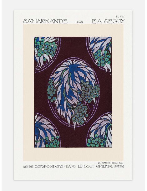 E.A. Séguy - Samarkande no. 17 Poster