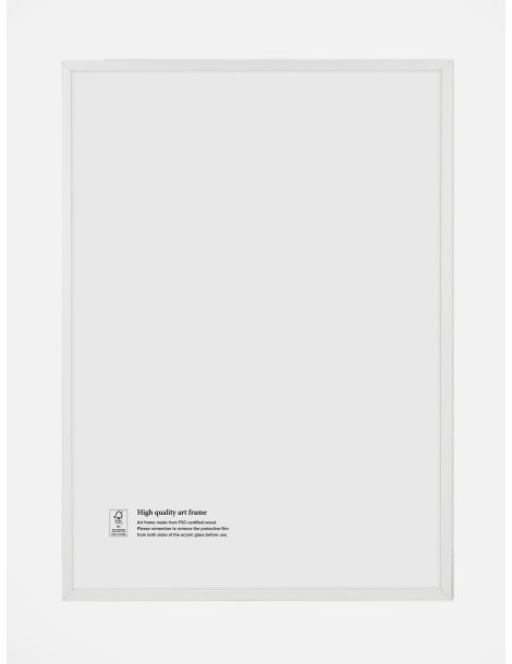 White frame