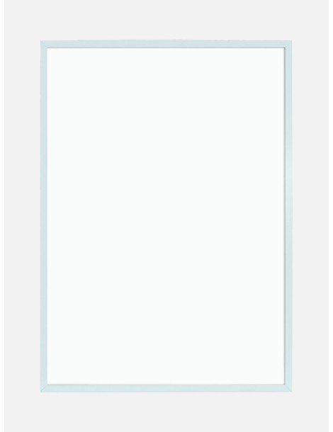 Pastel light blue frame