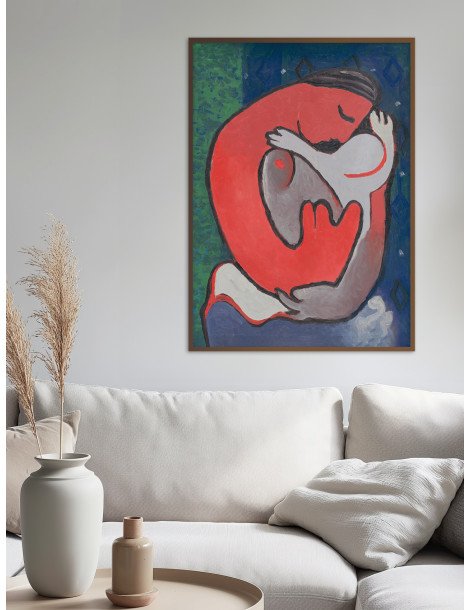 Mikuláš Galanda - Mother's embrace poster