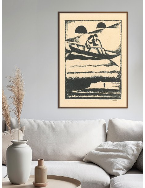 Mikuláš Galanda - On the river poster
