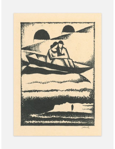 Mikuláš Galanda - On the river poster