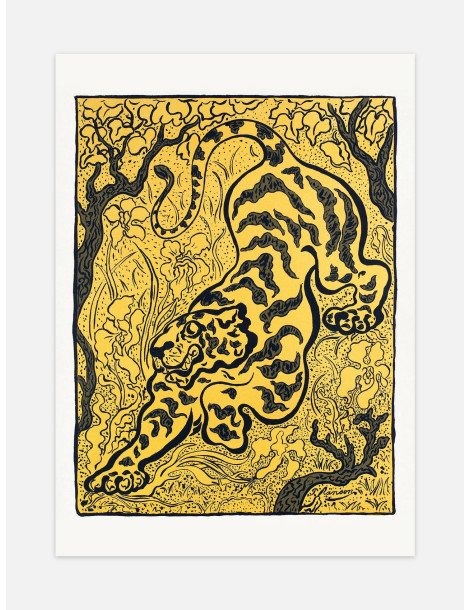 Tigre dans les jungles (Tiger in the Jungle) - Paul Ranson