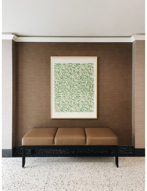 William Morris - Willow Bough (Grön/Krämvit) Poster