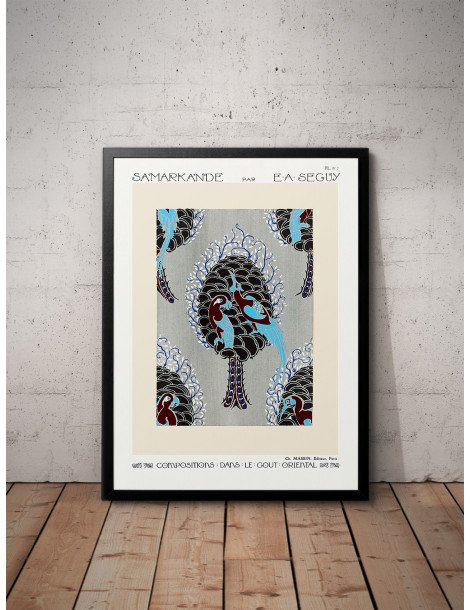 E.A. Séguy - Samarkande no. 7 Poster