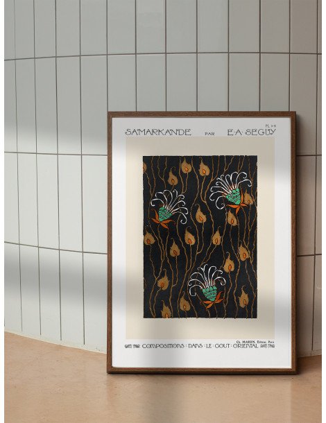 E.A. Séguy - Samarkande no. 9 Poster