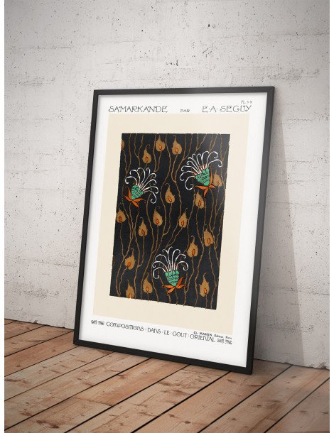 E.A. Séguy - Samarkande no. 9 Poster
