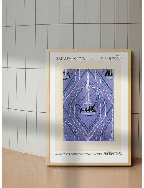 E.A. Séguy - Samarkande no. 10 Poster