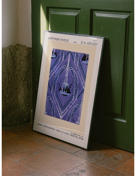 E.A. Séguy - Samarkande no. 10 Poster