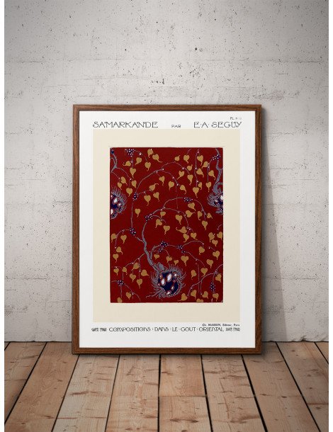 E.A. Séguy - Samarkande no. 12 Poster