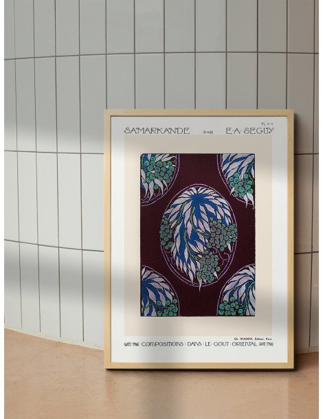 E.A. Séguy - Samarkande no. 17 Poster