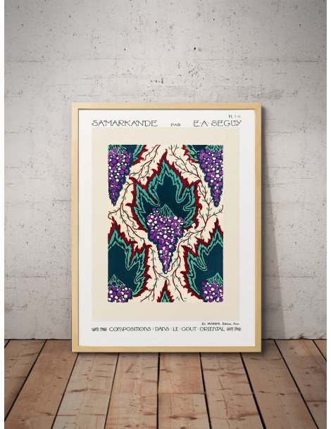 E.A. Séguy - Samarkande no. 18 Poster